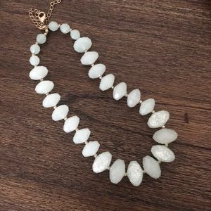Light teal statement necklace, park lane